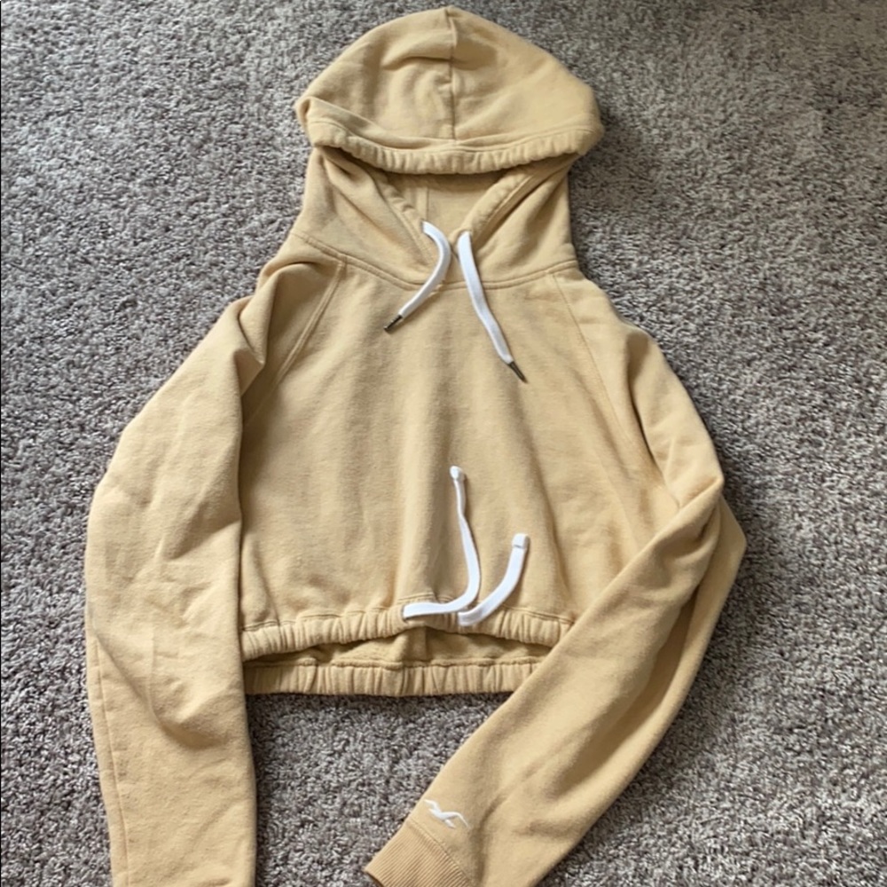 cropped hoodie